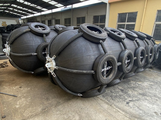 ποιότητας  Galvanized Accessories Ship Rubber Fender 80kpa Pneumatic Yokohama Marine Fenders Εργοστάσιο