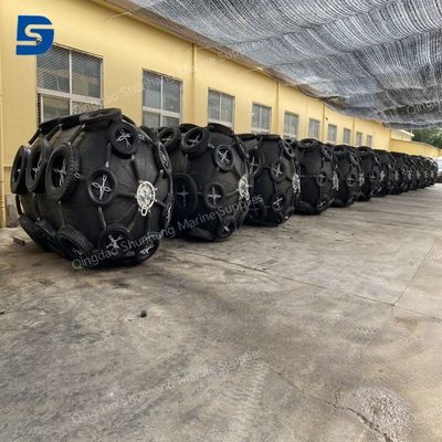 Φλάντζα Φουσκωτά φτερά ελαστικά ISO 17357 συμβατά ανθεκτικές λύσεις φτερών για πρόσδεση πλοίων και προστασία λιμένων