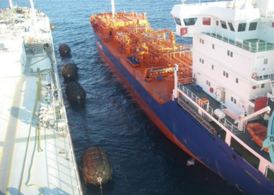 Πνευματικό Yokohama λαστιχένιο κιγκλίδωμα νάυλον ISO9001 αντι Collission επικυρωμένο